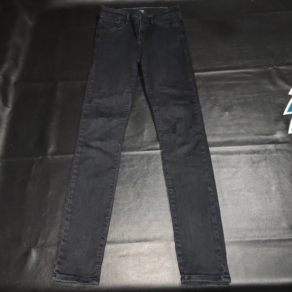 Agolde Womens Black Luxe Sophie Skinny Jeans‎ 26 - Picture 1 of 7
